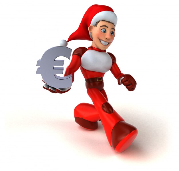 Fun Super Santa Claus - personaje 3D