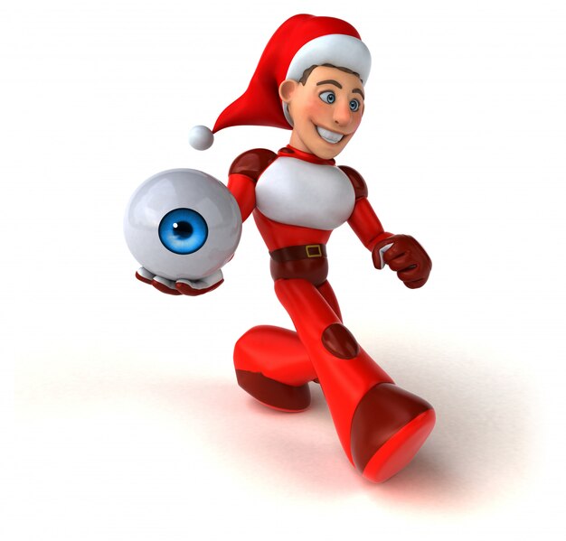 Fun Super Santa Claus - personaje 3D