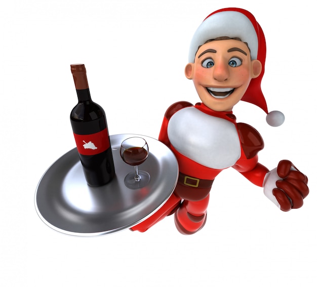 Fun Super Santa Claus - personaje 3D