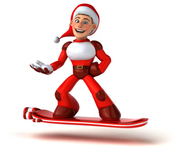 Fun Super Santa Claus - personaje 3D