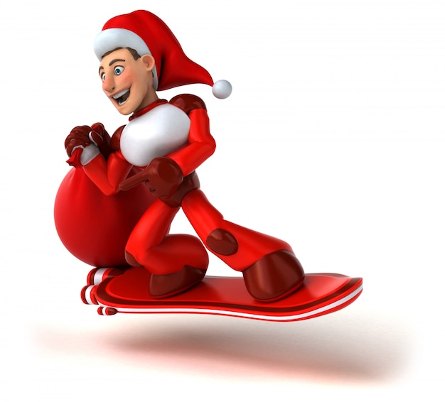 Fun Super Santa Claus - personaje 3D