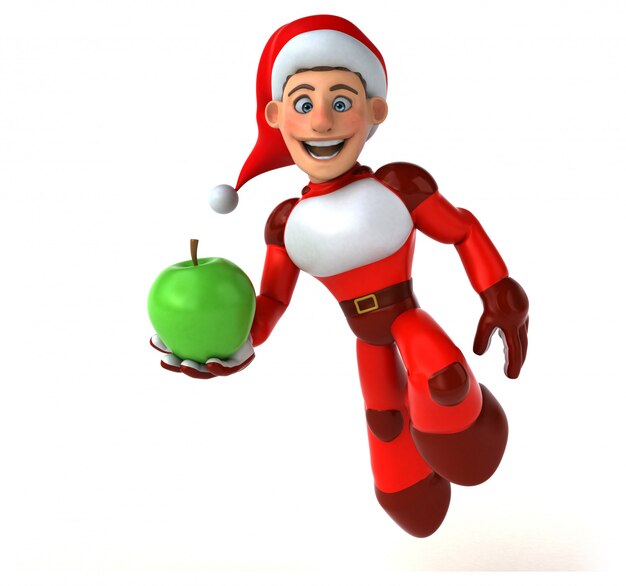 Fun Super Santa Claus - personaje 3D