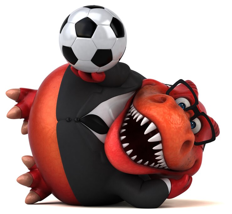 Foto fun trex - 3d-illustration