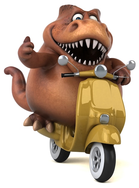 Fun Trex - 3D-Illustration