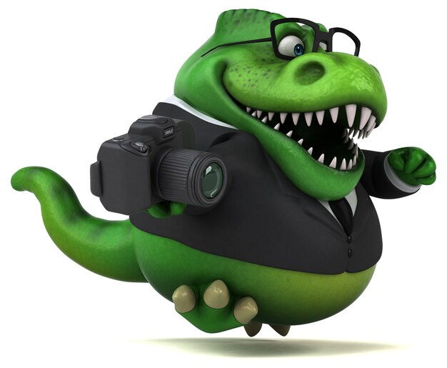 Fun Trex - 3D-Illustration