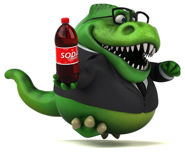 Fun Trex - Ilustración 3D