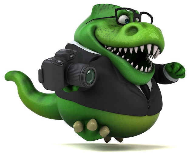 Fun Trex - Ilustración 3D