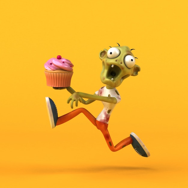 Fun Zombie Illustration