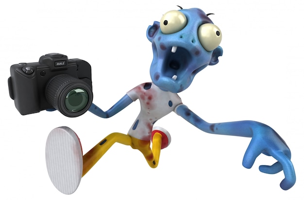 Fun zombie - Ilustración 3D