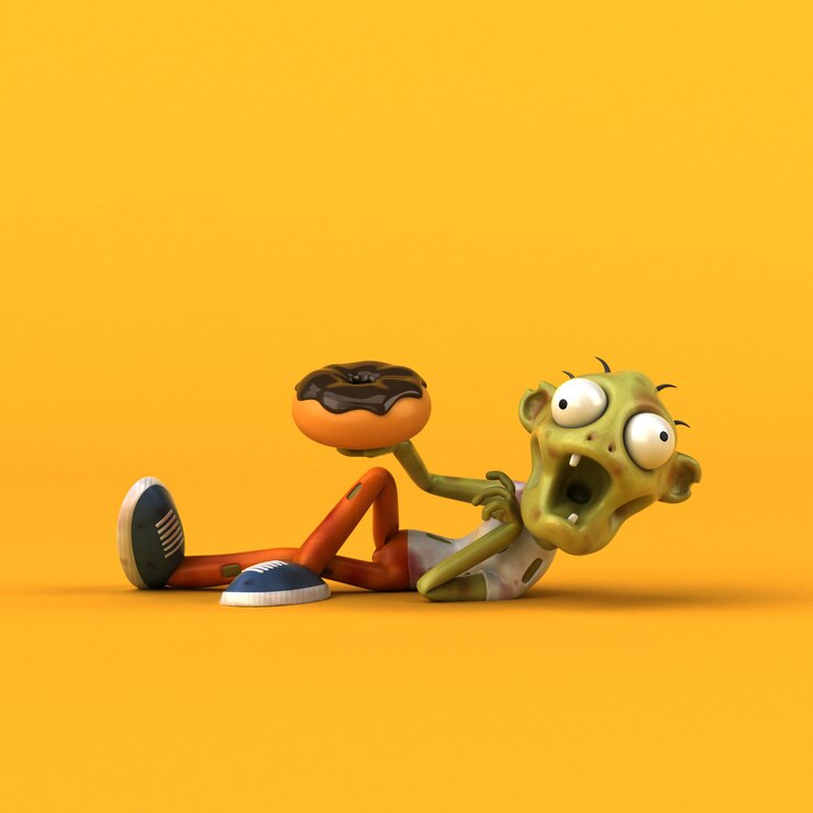 Foto fun zombie - personaje 3d