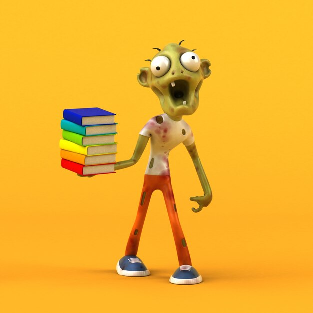 Fun zombie - personaje 3D