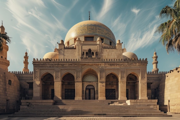 Foto fundador da escola sunita no cairo qubbat al imam al shafiai