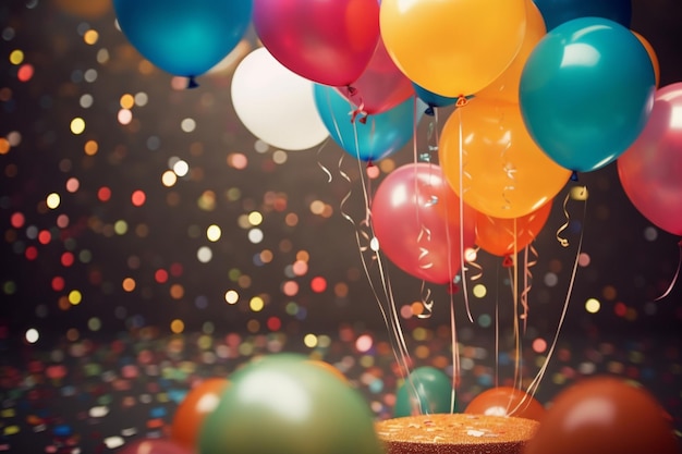 Fundamentos de festas de aniversário balões