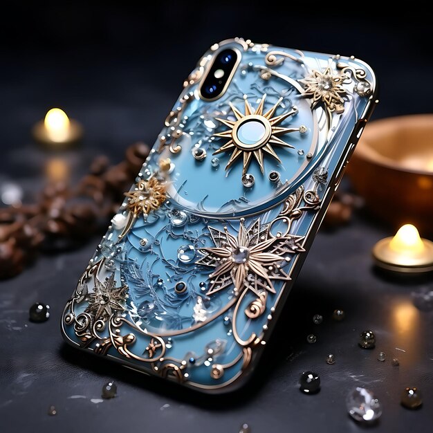 Fundas para teléfonos diseñadas y fabulosamente elegantes Lujo con diseño personalizado Estilo caro Creativo