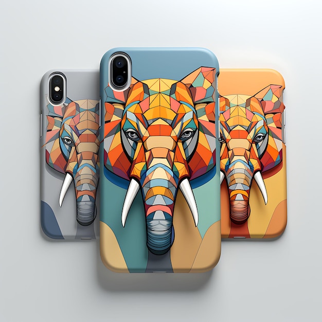 Las fundas para teléfonos con diseños creativos y estéticos expresan tu estilo único con estos lindos animales