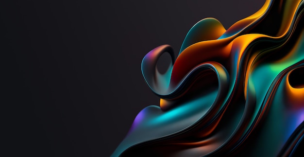 Fundo 3d abstrato