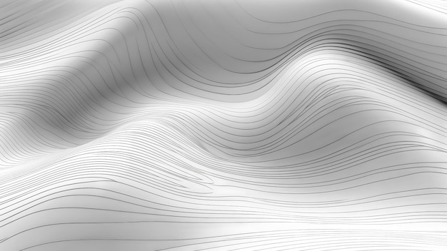 Fundo 3d branco abstrato