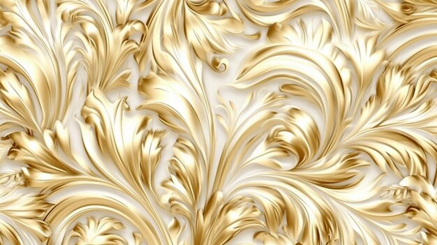 fundo 3d dourado