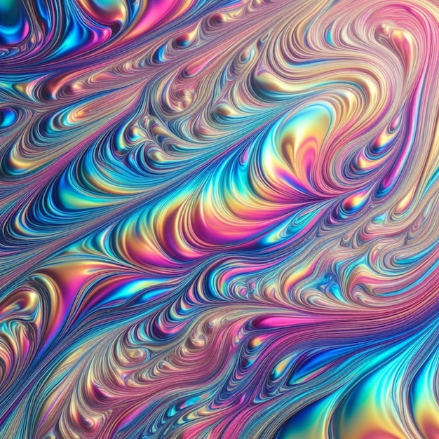 Fundo 3D holo abstrato