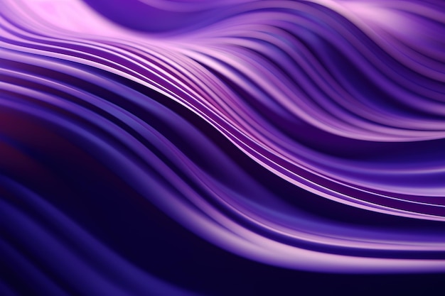 Fundo 3D metálico roxo ondulado