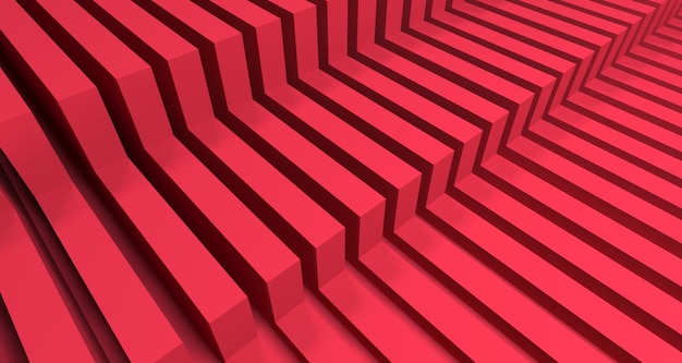 Fundo abstrato 3D com cor magenta