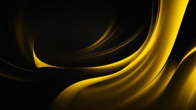 Fundo abstrato amarelo e preto