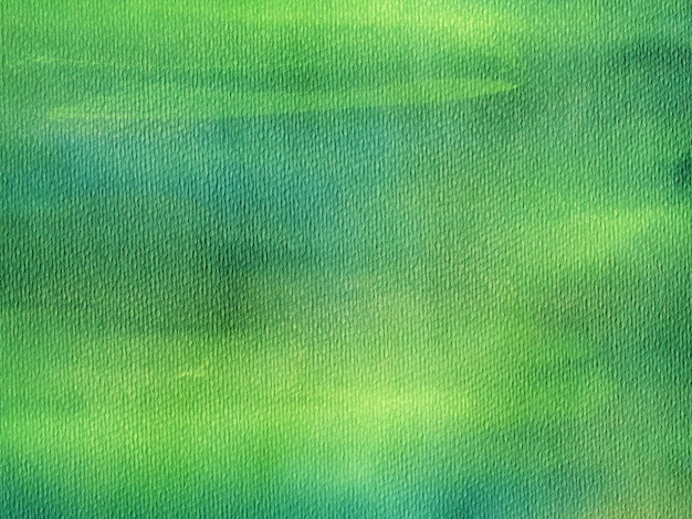 Fundo abstrato aquarela desenhado à mão amarelo e verde