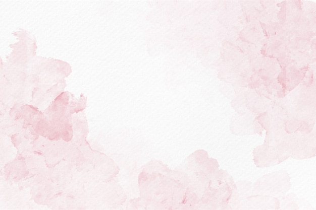 Fundo abstrato aquarela rosa suave