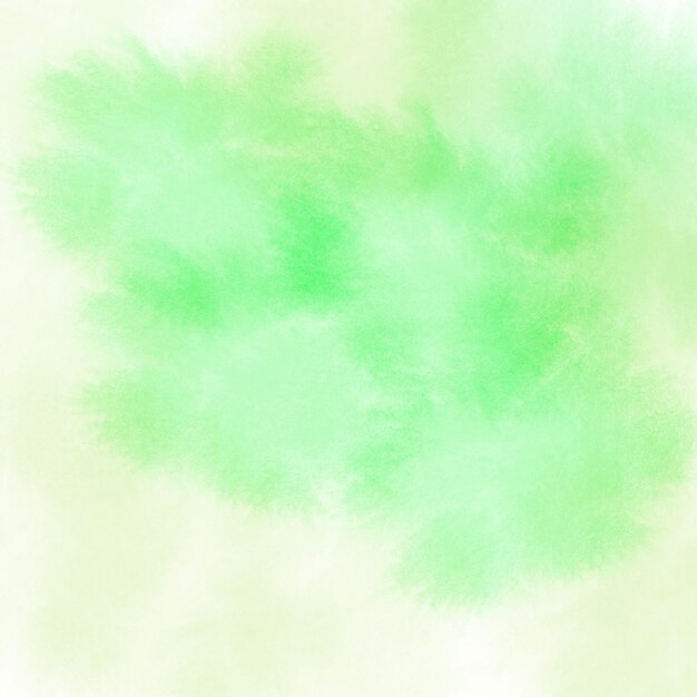 Fundo abstrato aquarela verde e amarelo abstrato