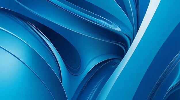 Fundo abstrato azul 3D