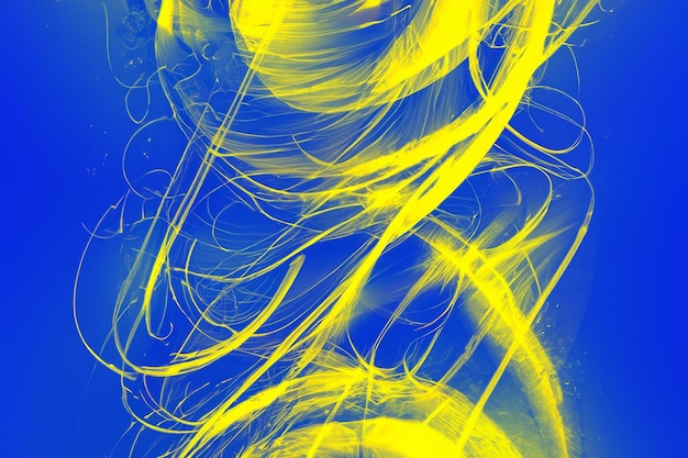 fundo abstrato azul e amarelo