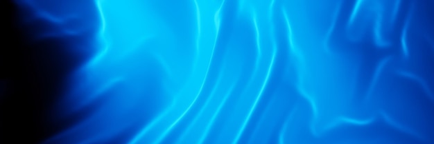 Foto fundo abstrato azul e preto da onda