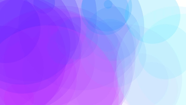 Fundo abstrato azul e roxo com um círculo branco.