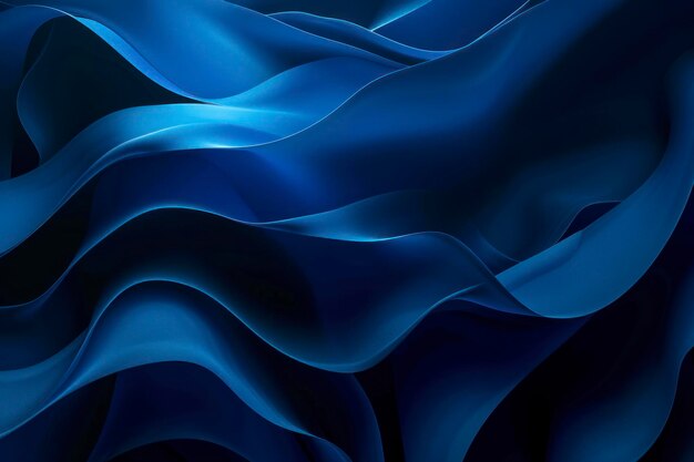 Fundo abstrato azul preto moderno Gradiente de cor mínimo Banner da Dark Web Forma geométrica