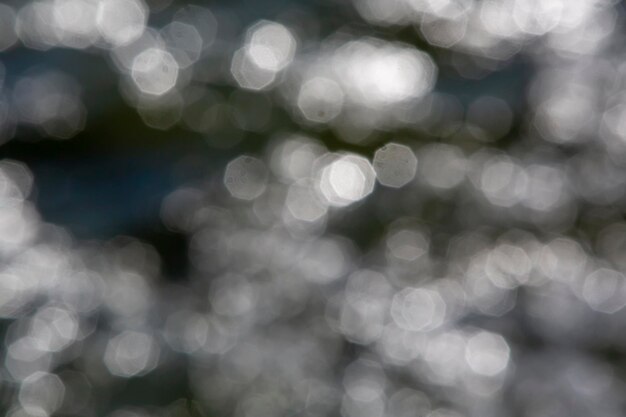 Fundo abstrato bokeh branco