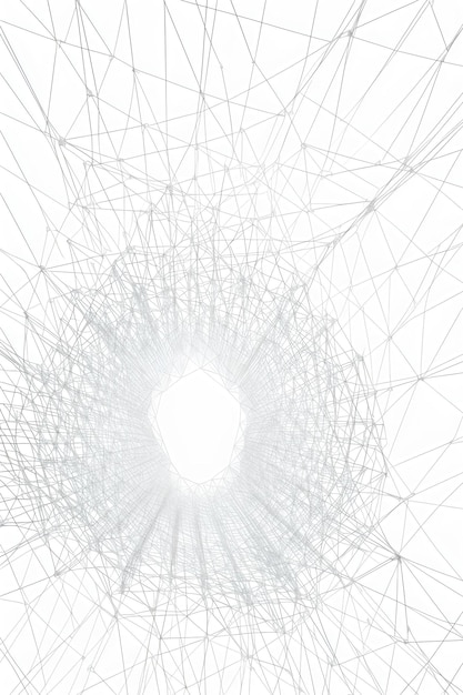 fundo abstrato branco de wireframe mínimo