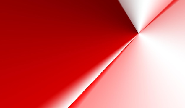 Fundo abstrato branco e vermelho plástico metálico