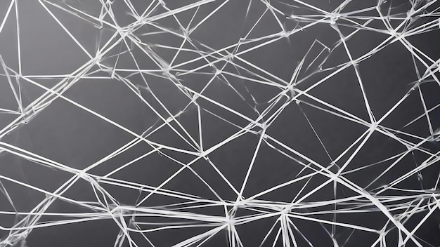 Fundo abstrato branco wireframe mínimo