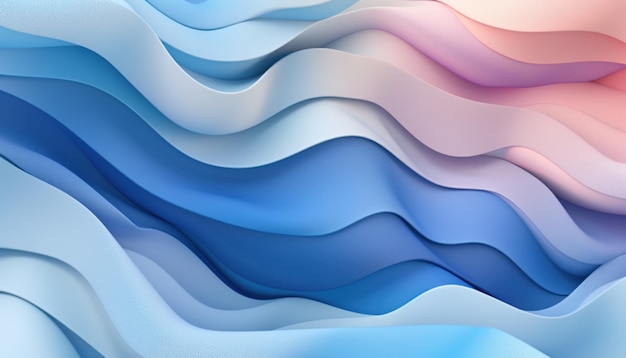 Fundo abstrato colorido com ondas