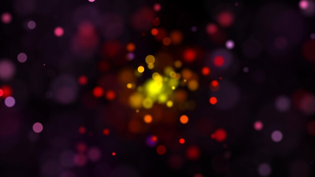 Fundo abstrato com bokeh