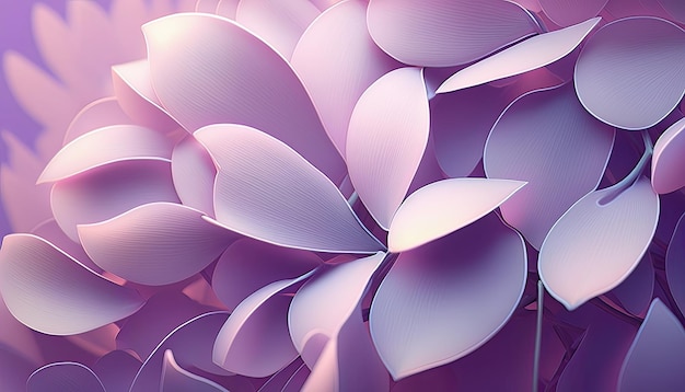 Fundo abstrato com flores violetas