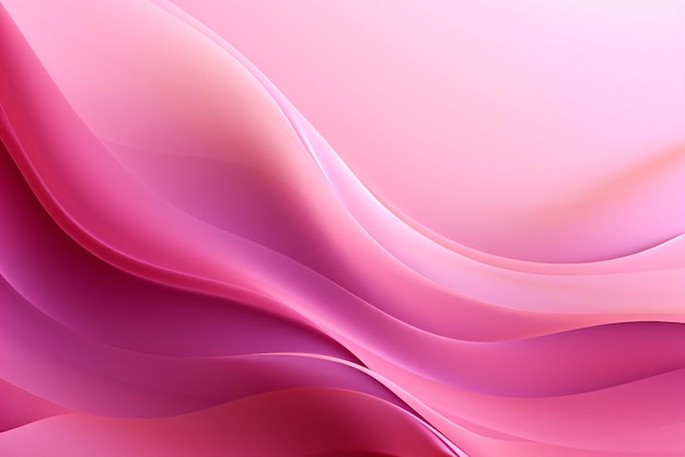 fundo abstrato com linhas lisas em cores rosa renderização 3D