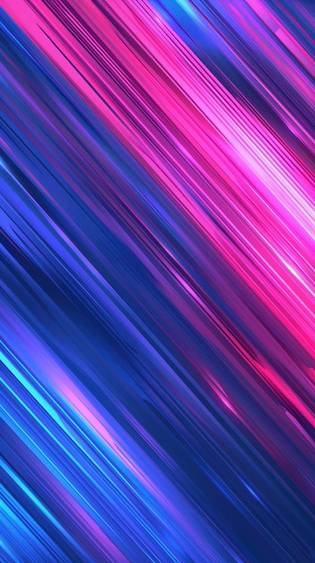 fundo abstrato com listras diagonais em cores azul, roxo e rosa fundo vertical