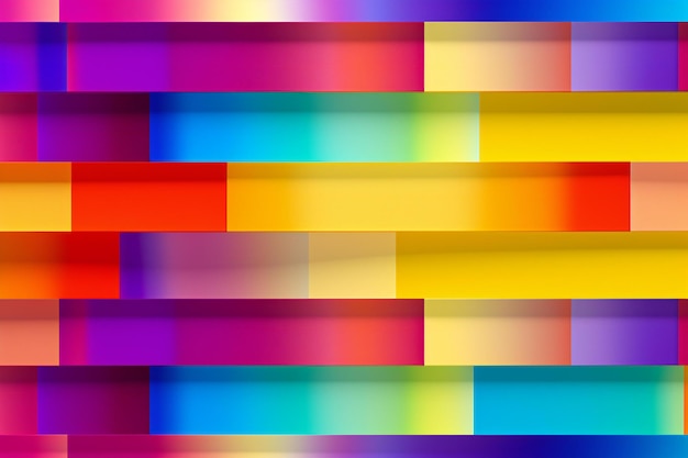 Fundo abstrato com quadrados multicoloridos