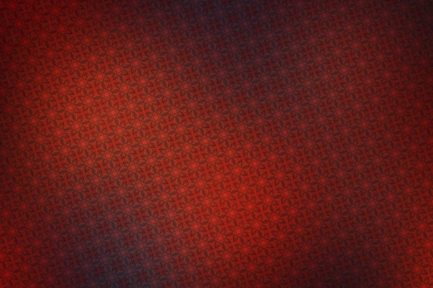 Fundo abstrato com um padrão de hexágonos vermelho e azul