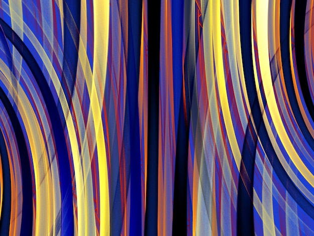 fundo abstrato composto por formas fractais e cores em cores intensas, design para fundo de cartazes de página da web ou publicidade