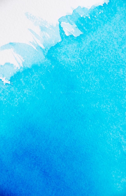 Foto fundo abstrato da aguarela azul