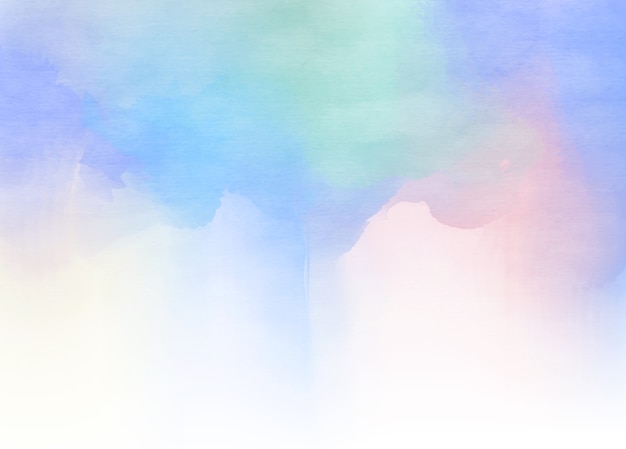 Fundo abstrato da aguarela. Pintura digital colorida colorida abstrata.
