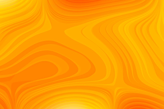 Fundo abstrato da curva de cor laranja