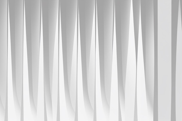 Fundo abstrato da onda branca Papel de parede gráfico branco mínimo ilustração 2D